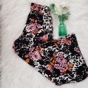 Intimately Free People Floral Wide Leg Pants